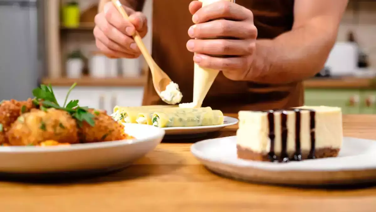 Menu do dia, 24 de Maio: Delícias de croquetes, caneloni e cheesecake