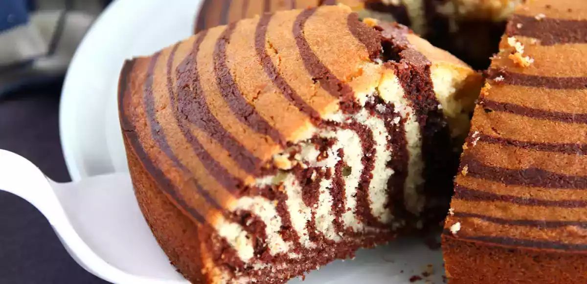 Bolo zebra, o bolo mármore mais exótico do mundo!