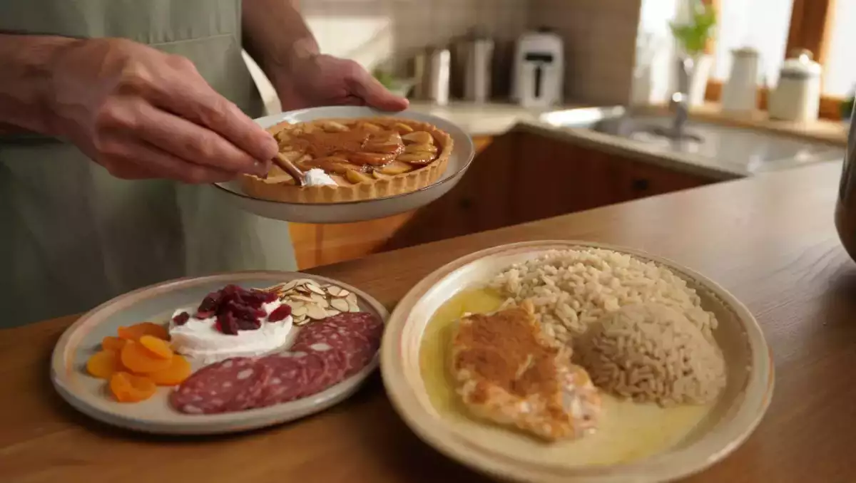 Menu do dia, 14 de junho: delícias de salame, frango e tarte de maçã