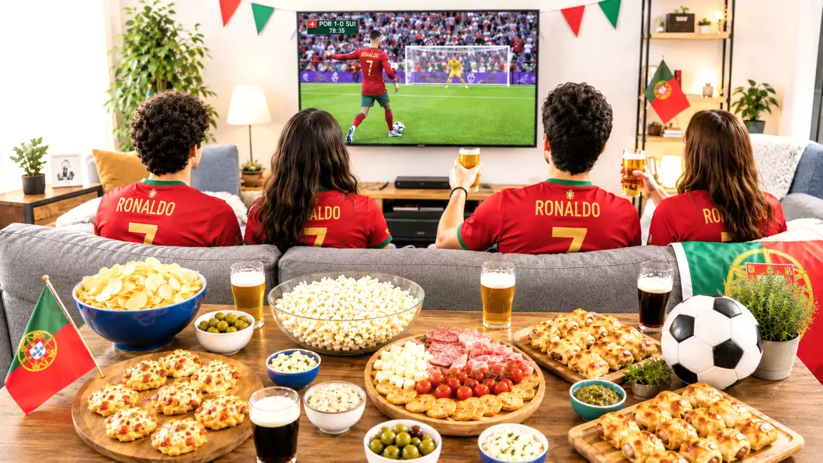 Entre um golo e outro, estes 20 aperitivos podem ser o motivo de ninguém querer sair do sofá