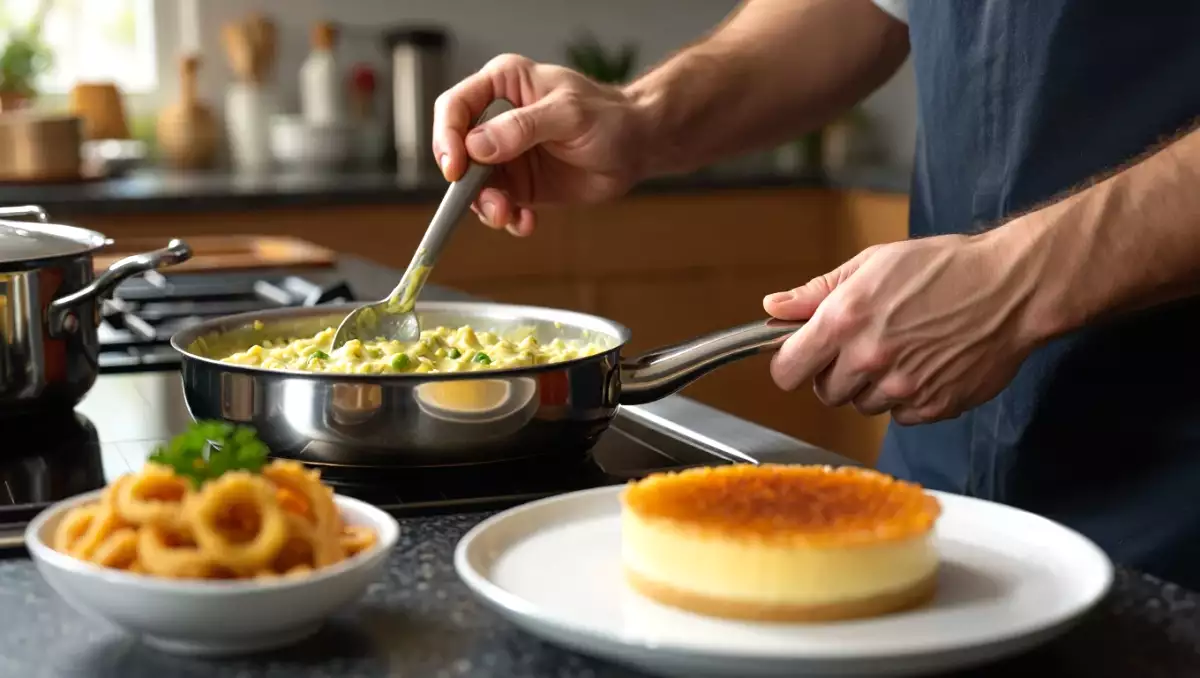 Menu do dia, 25 de junho: lulas fritas, carbonara de curgete e torta de creme brûlée
