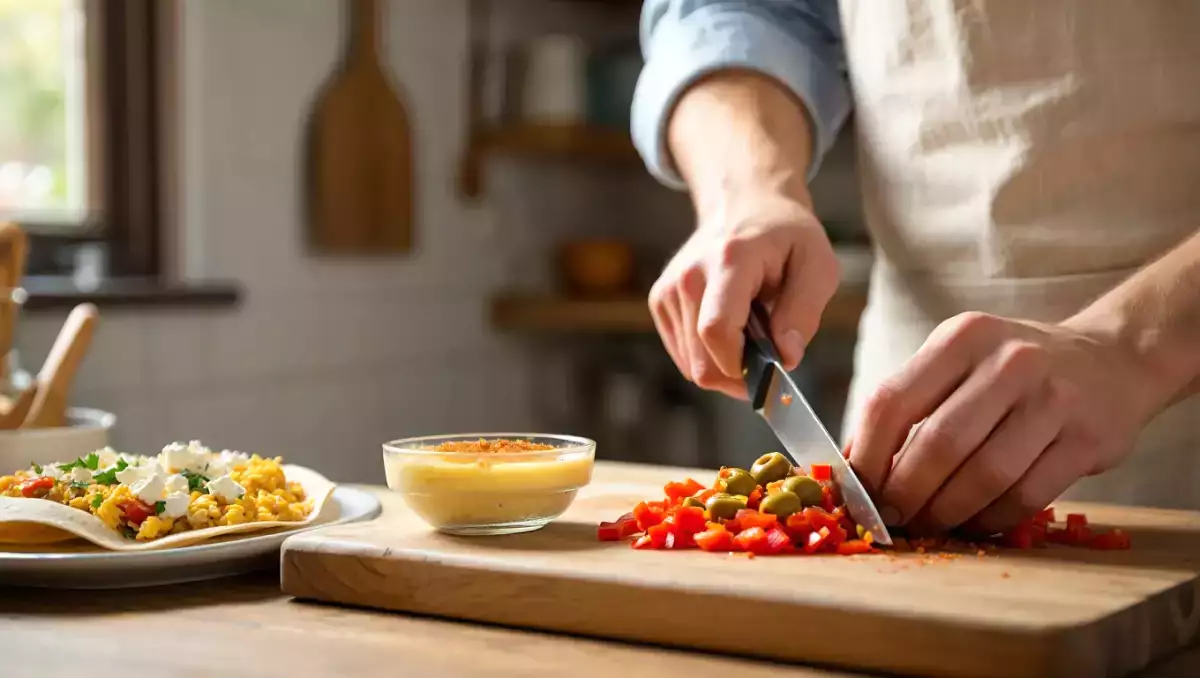 Menu do dia, 29 de junho: delícias da caponata, wrap de ovo e doce da casa