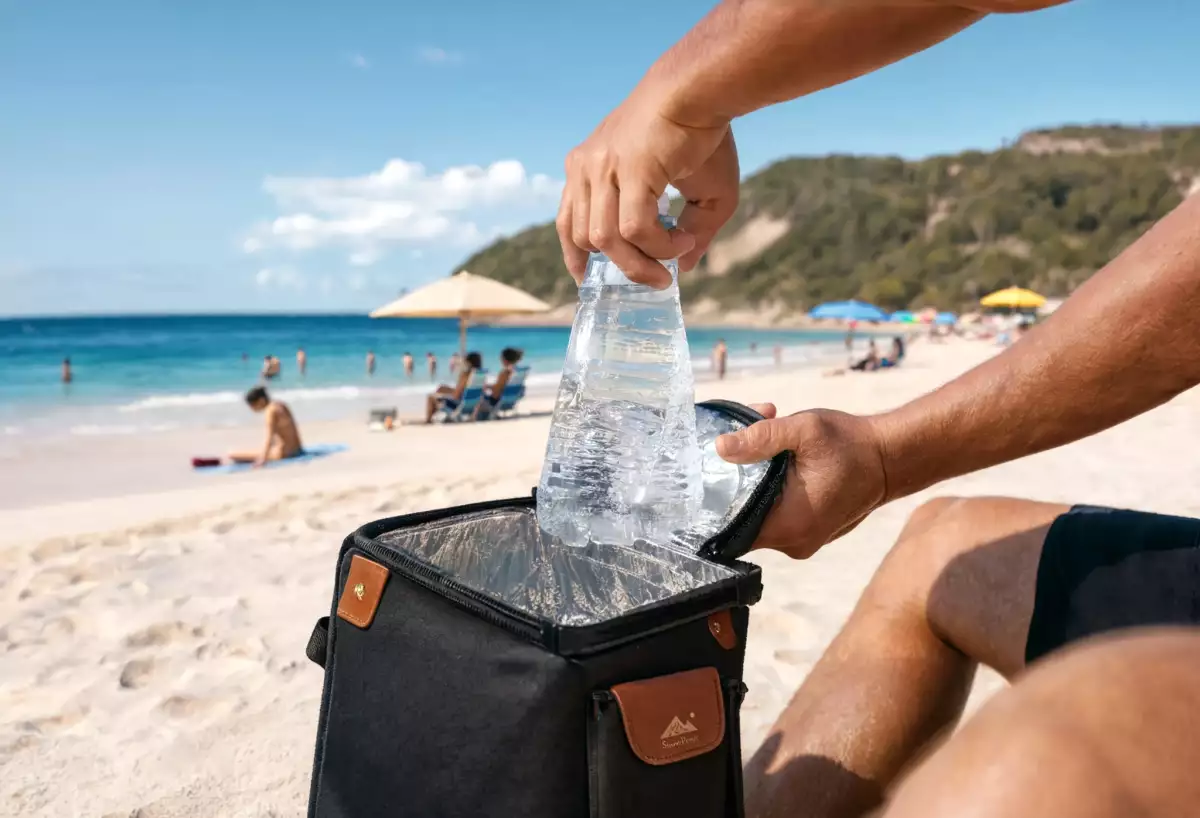Como levar bebidas à praia sem perder o frescor