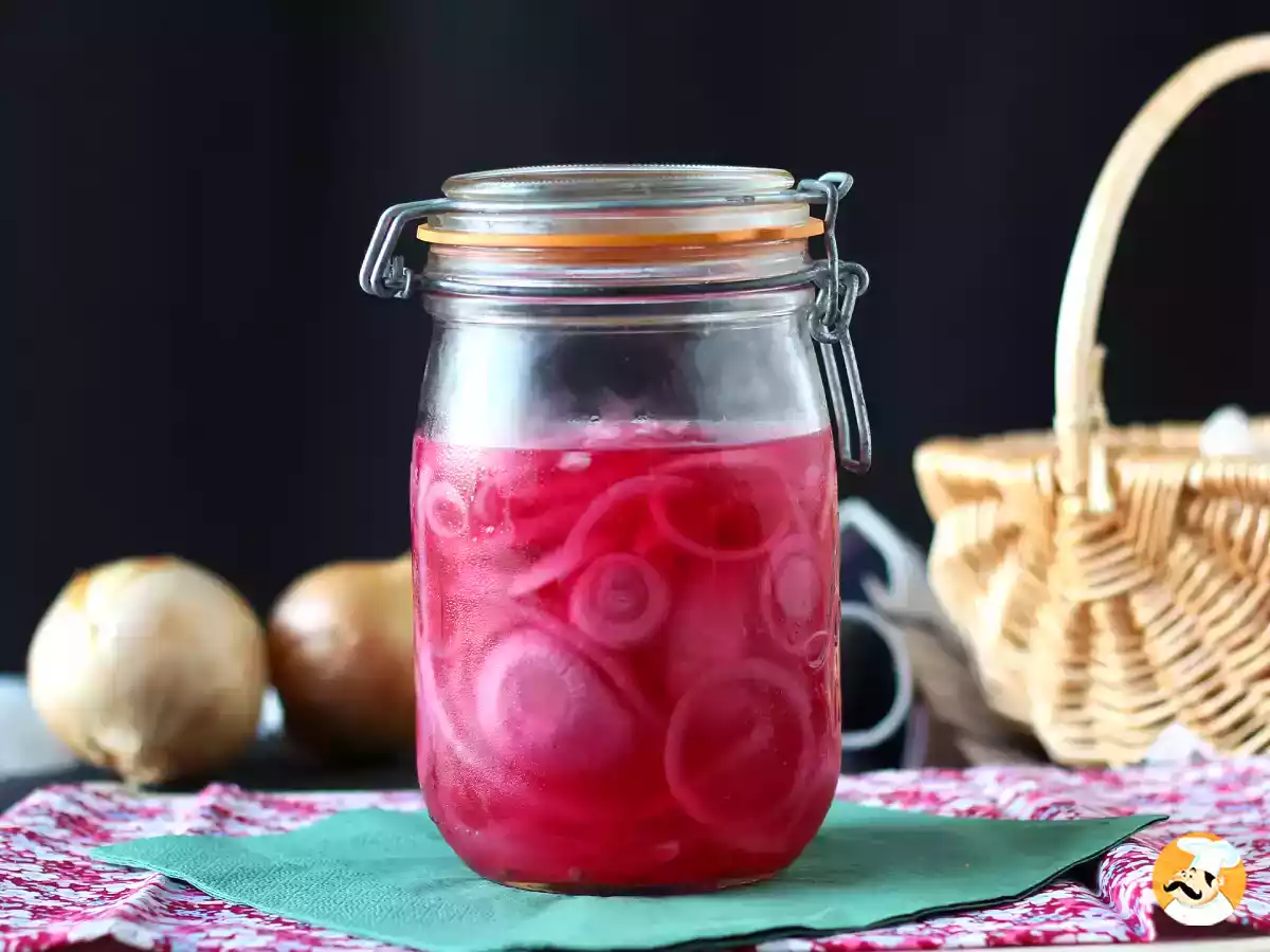 Como fazer pickles de cebola roxa, fácil e rápido?