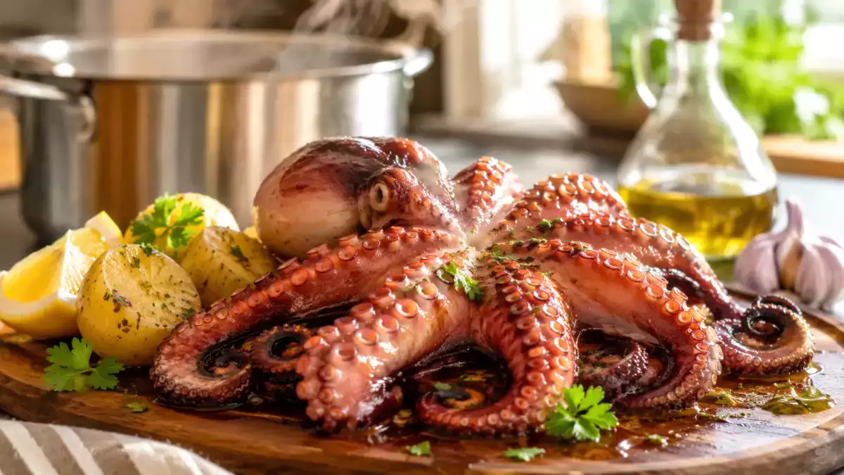 Erros a evitar ao cozinhar polvo: o que o deixa duro, seco ou sem sabor