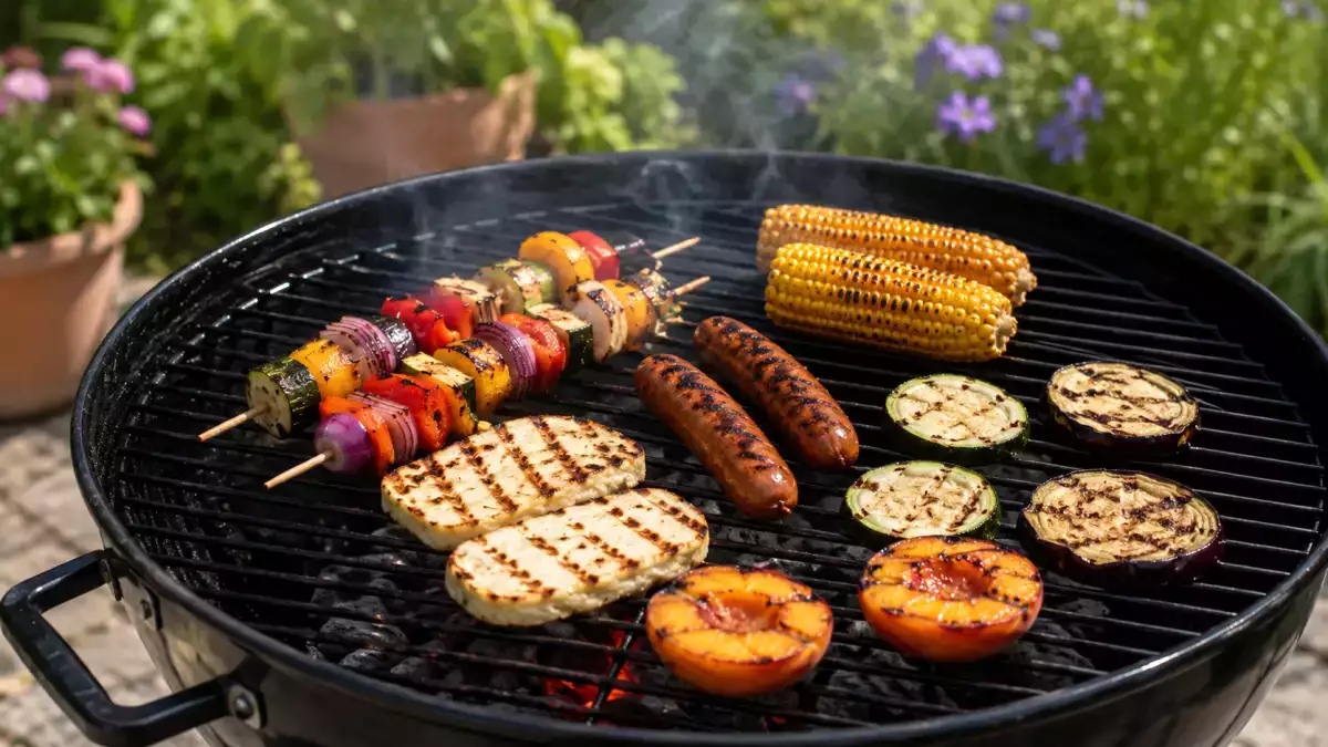 Churrasco sem carne: por que legumes, frutas, queijo e leguminosas também vão para a grelha