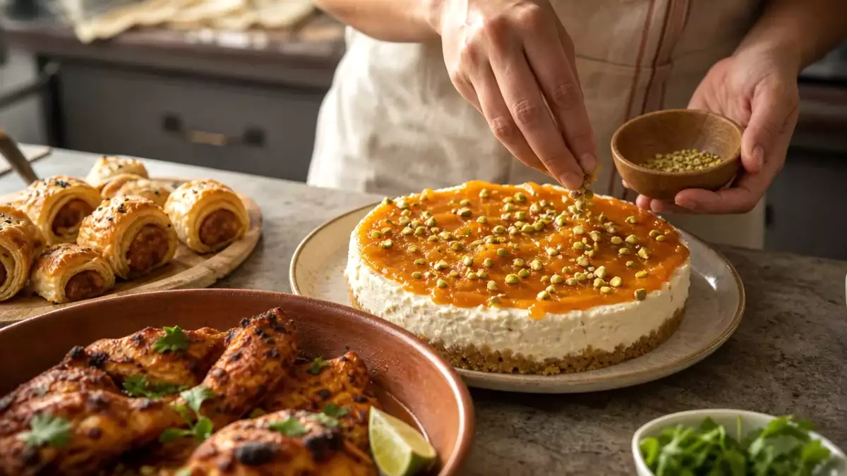 Menu diário, 5 de setembro: rolinhos folhados de linguiça, frango indiano e cheesecake leve