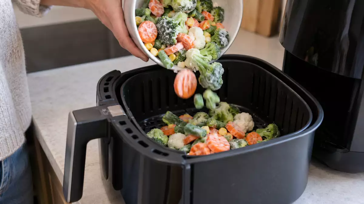 Legumes congelados na Air Fryer: é mesmo preciso descongelá-los antes de cozinhar?