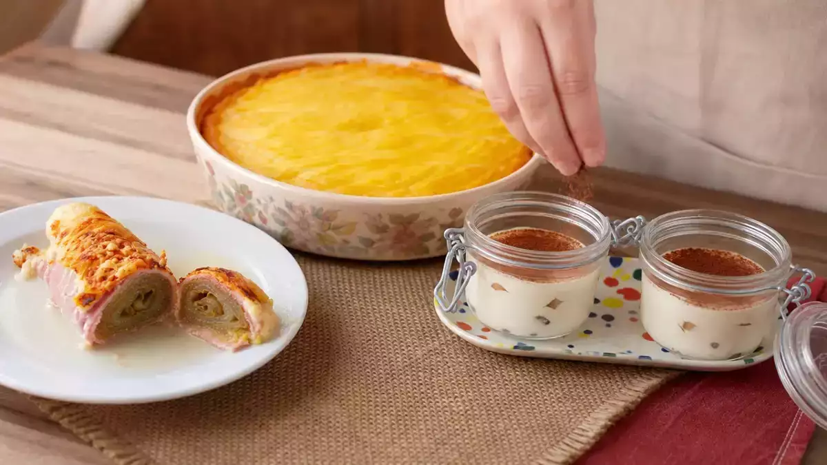 Menu do dia, 22 de outubro: endívias gratinadas, empadão de frango e tiramisu de tofu