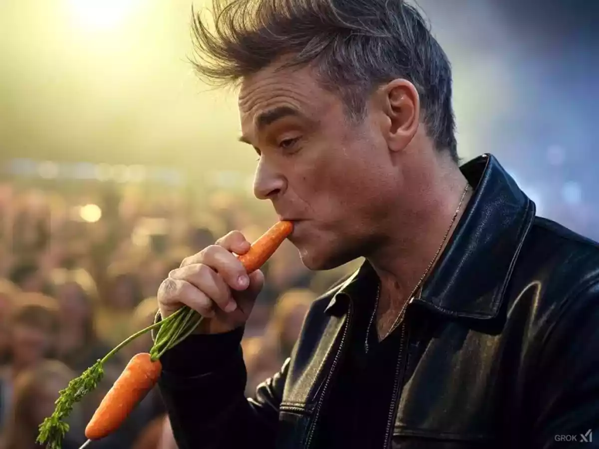 A mudança repentina de dieta de Robbie Williams, forçada por sua saúde debilitada!