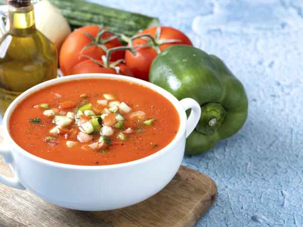 Cinco segredos para um bom gazpacho andaluz