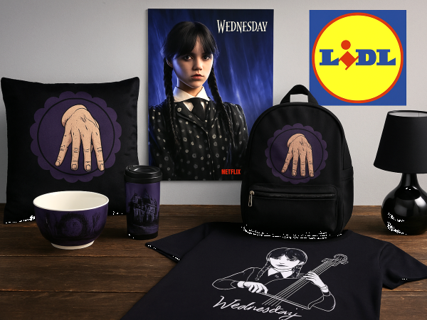 Lidl vai trazer produtos do “Wednesday” no seu folheto de Halloween: veja o que isso pode significar