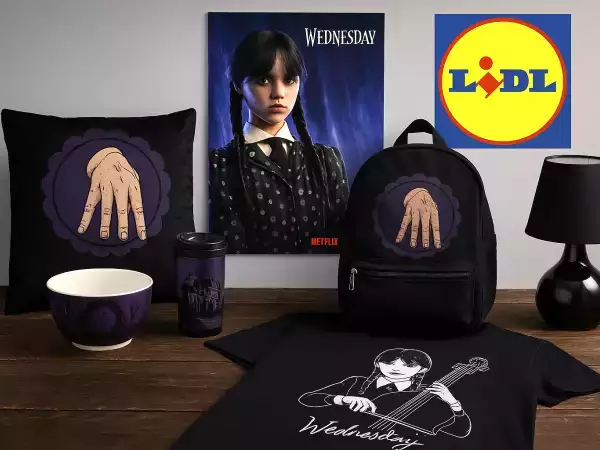 Lidl vai trazer produtos do “Wednesday” no seu folheto de Halloween: veja o que isso pode significar