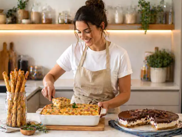 Menu do dia, 24 abril : Sabores irresistíveis: grissini, torta de sardinha e torta holandesa