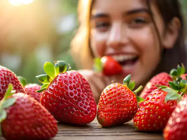 Comer morangos todos os dias: o que realmente acontece com seu corpo depois de uma semana?
