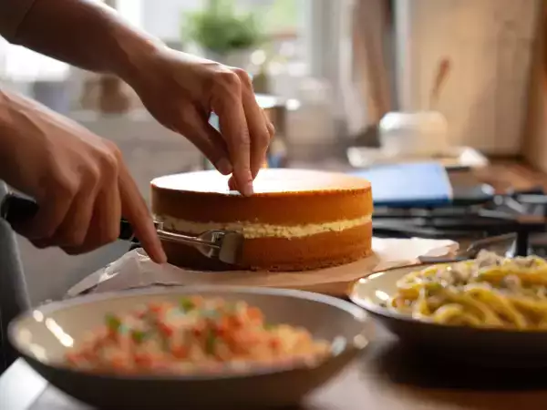 Menu do dia, 16 de Maio: uma experiência gastronômica com salmão, carbonara e bolo de bolacha