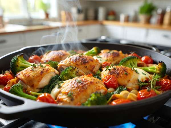 8 pratos na frigideira para fazer em minutos: receitas rápidas e fáceis que salvam almoço e jantar