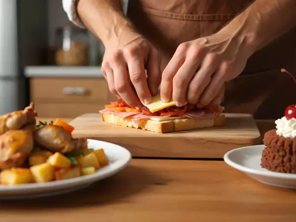 Menu do dia, 4 de julho: Prensadinho, Frango assado e Bolo nega maluca