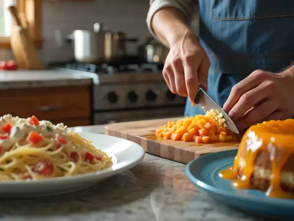Menu diário, 24 de julho: tártaro de presunto e melão, macarrão com stracciatella e bolo gelado de laranja