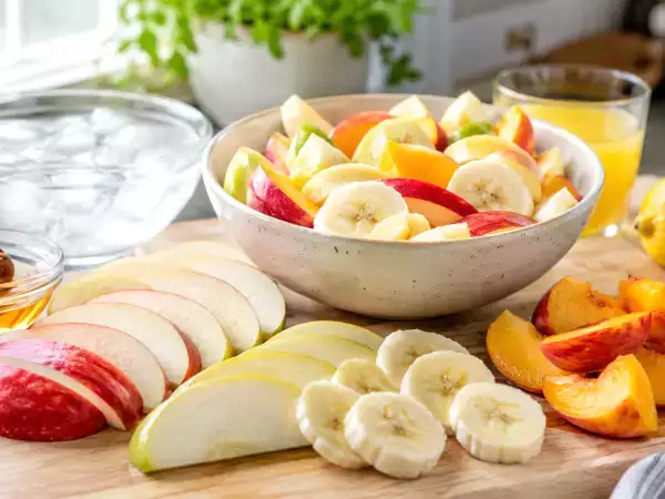 Frutas cortadas que escurecem rapidamente? Descubra métodos práticos, além do limão, para mantê-las frescas