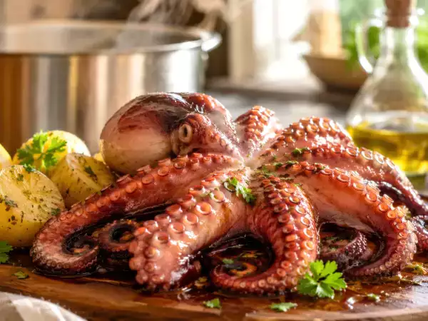 Erros a evitar ao cozinhar polvo: o que o deixa duro, seco ou sem sabor