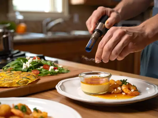 Menu diário, 11 de agosto: Camarão frito, Tortilla espanhola e Tarte de creme brûlée
