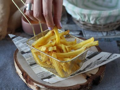 A dica definitiva para batatas fritas ultra crocantes na Air Fryer!