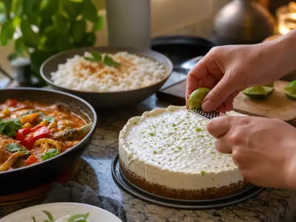 Menu diário, 30 de agosto: arroz com leite de coco, moqueca de sardinha e cheesecake de limão