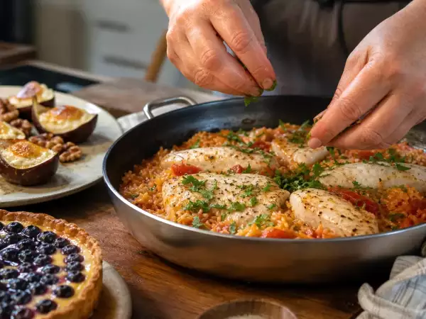 Menu do dia, 6 de setembro: figos ao forno, filetes de pescada e tarte de mirtilos