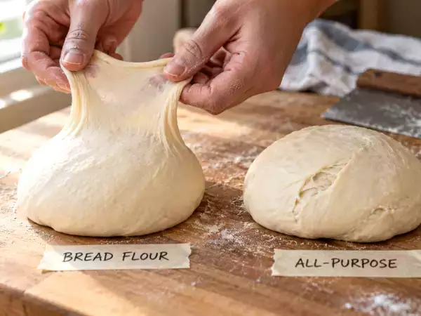 Trocar a farinha para pão pela farinha multiuso? A proteína altera mais do que apenas a textura na mastigação