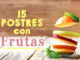 Artigos: Top 15 Postres con Fruta
