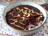 Artigos: Overnight oat de frutas vermelhas e chocolate: o café da manhã saudável (e irresistível) que vai mudar seu dia!