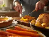 Artigos: Menu diário, 2 de maio: cenoura ao molho de mel, frango assado e tarte de pastel de nata