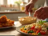 Artigos: Menu do dia, 26 de Maio: Delícias de bacalhau, salada refrescante e mousse de oreos