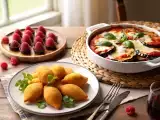 Artigos: Menu do dia, 30 de Maio: Coxinhas de frango, berinjela à parmegiana e franuí