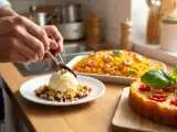 Artigos: Menu do dia, 28 de junho: delícias de cheesecake salgado, arroz de tamboril e gelado de bolacha