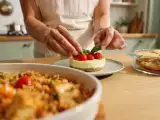 Artigos: Menu do dia, 28 de junho: delícias de cheesecake salgado, arroz de tamboril e gelado de bolacha