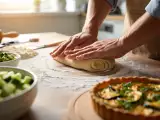 Artigos: Menu do dia, 2 de julho: sopa fria, torta de pesto e tarte de natas