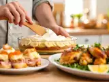 Artigos: Menu diário, 17 de julho: torta fria de pão de forma, frango assado com limão siciliano e torta de banana especial