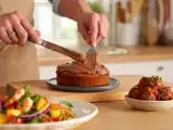 Artigos: Menu diário, 28 de julho: delícias de bola rápida de carnes, salada de camarão com manga e bolo de cenoura