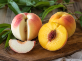 Artigos: Pêssego branco ou amarelo: qual escolher, dependendo da receita?