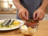 Artigos: Menu do dia, 22 de agosto: caponata de beringela, esparguete com sardinha e nice cream de banana
