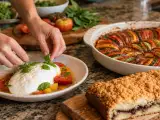 Artigos: Menu diário, 3 de setembro: burrata caseira, ratatouille e cuca recheada