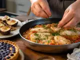 Artigos: Menu do dia, 6 de setembro: figos ao forno, filetes de pescada e tarte de mirtilos