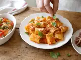 Artigos: Menu diário, 23 de setembro: escabeche de sardinha, macarrão com pimentão e biscoitos vienenses