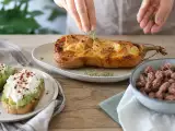 Artigos: Menu do dia, 20 de outubro: torrada com mel picante, abóbora recheada e amêndoas na air fryer