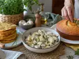 Artigos: Menu do dia, 29 de outubro: panquecas de lentilha, nhoque cremoso e bolo de banana