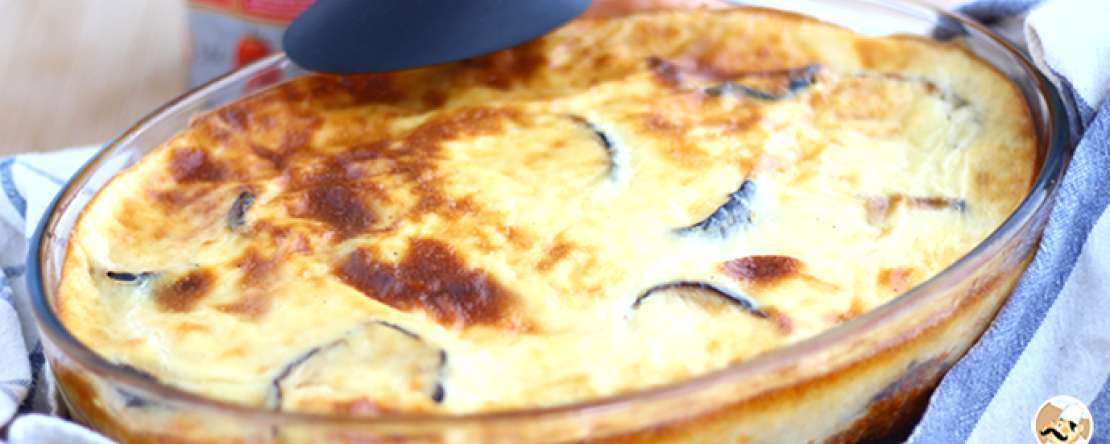 Moussaka Grega, bem parecida com a Lasanha de Beringela