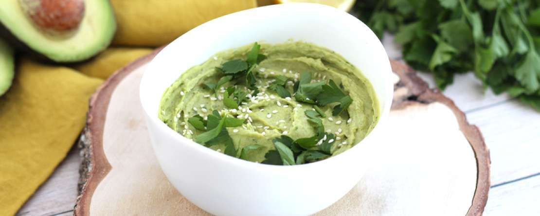 Patê de Abacate, bem parecido com o guacamole