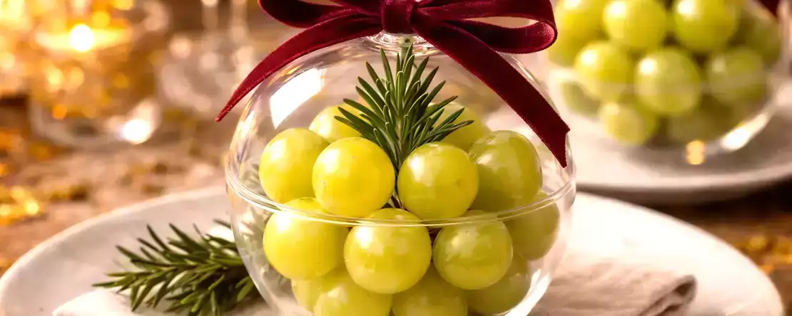 3 ideias lindas e surpreendentes para a virada: a tradição das 12 uvas